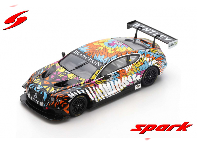 Bentley Continental GT3 - Princess Yatchs Dazzle Livery