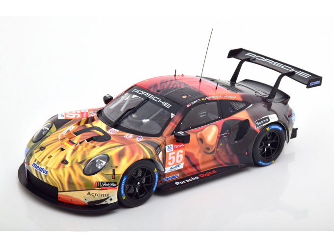 PORSCHE 911 RSR Winner LMGTE AM Class 24h Le Mans Perfetti/Bergmeister/Lindsey (2019)