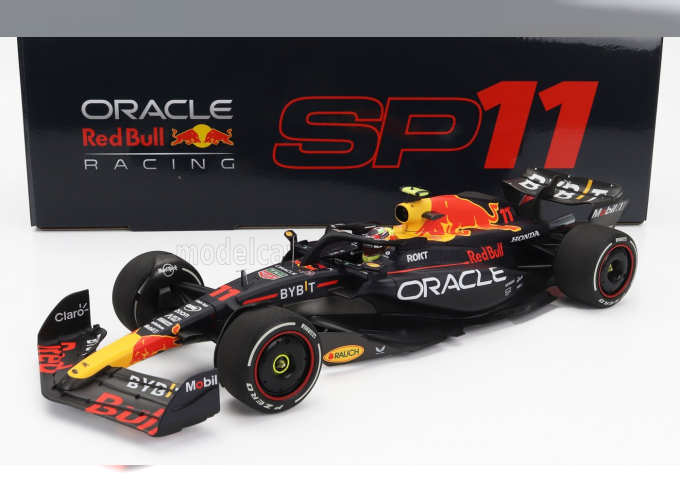 RED BULL F1 Rb19 Team Oracle Red Bull Racing №11 Season (2023) Sergio Perez, Matt Blue