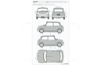 Сборная модель MINI Cooper Sports-pack 1998