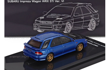 SUBARU Impreza Wrx Sw Station Wagon (2001), Blue
