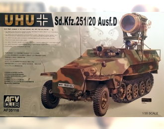 Сборная модель AFClub Sd.Kfz.251/20 Ausf.D "UHU"