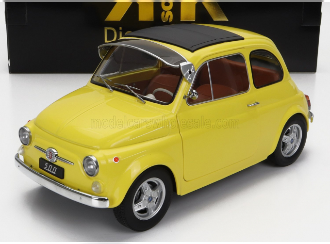 FIAT 500 F Custom (1968), Yellow