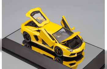 LAMBORGHINI Aventador LP700-4 (2011), yellow metallic