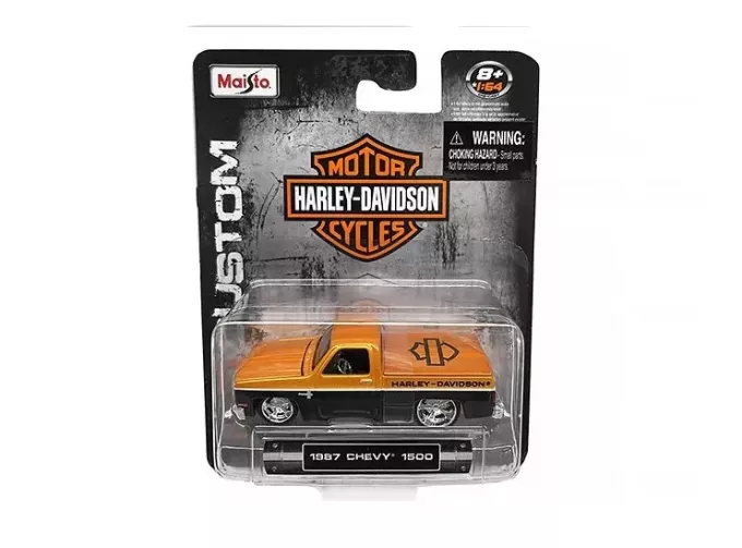 CHEVROLET 1500 "Harley-Davidson" (1987), orange/black