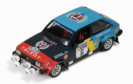 TALBOT SUNBEAM Lotus 6 RAC (Stig Blomqvist - Bjorn Cederberg) 1982, цветной