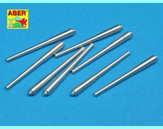 Set of 8 pcs 381mm (15in) L42 Mk.I long barrels for Hood, Repulse, Queen Elisabeth, Vanguard