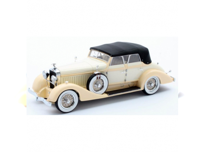 HISPANO Suiza H6C Convertible Sedan Hibbard & Darrin #12036 (закрытый) (1928), creme