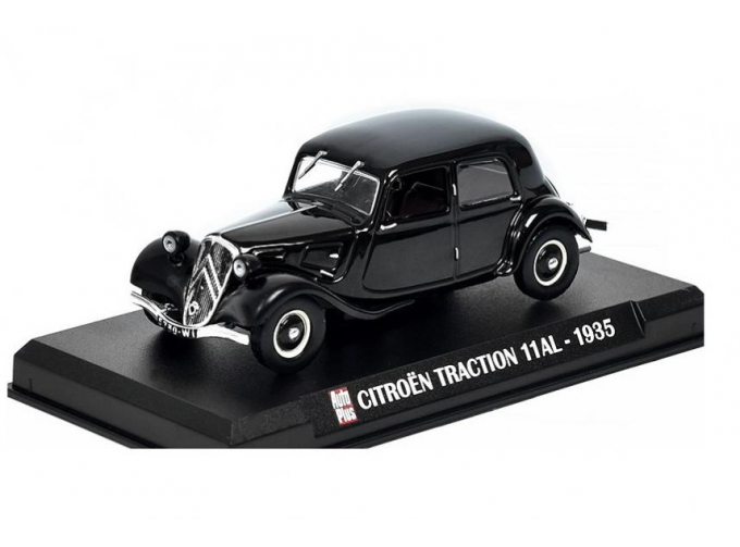 CITROEN Traction 11 AL (1935), серия Auto Plus La Collection 4, черный