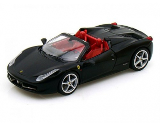 FERRARI 458 Spider 2011, matt black