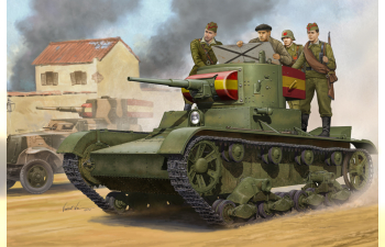 Сборная модель Танк Soviet T-26 Light Infantry Tank Mod. 1935