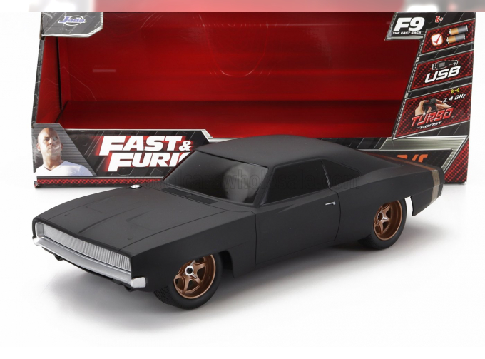 DODGE Dom's Dodge Charger R/t (1968) - Fast & Furious 9, Matt Black