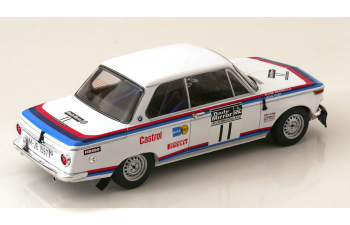 BMW 2002 Team Bmw Motorsport (night Version) №11 Rally Rac (1973) Achim Warmbold - Jean Todt, White