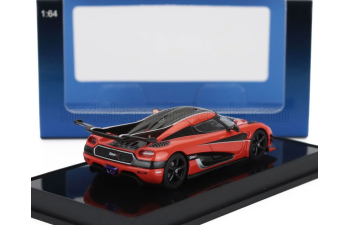 KOENIGSEGG 1 One (2014), Orange Black Carbon Silver