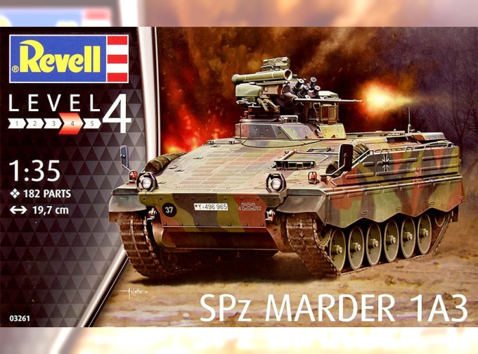 Сборная модель Немецкая БМП SPz Marder 1 A3