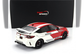 HONDA Civic Type-r (2023), White Red