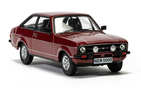 FORD Escort MK II 1300 (1977), dark red