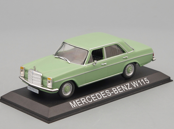 Mercedes-Benz W115 (1968), Legendarni automobily minule ery 9, light green