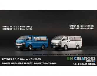TOYOTA  Hiace left hand drive (2016), silver 