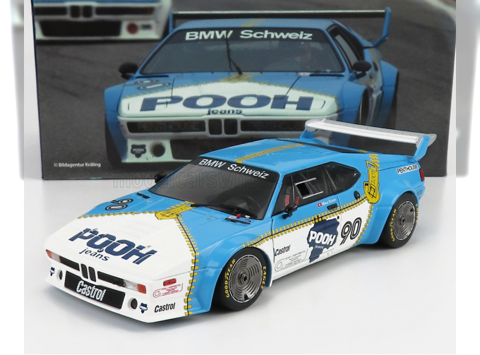 BMW M1 Procar №90 Procar Serie (1980) Marc Surer, White Light Blue