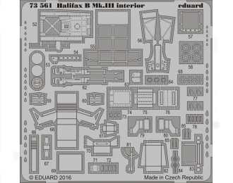 Фототравление Фотортавление для Halifax B Mk. III интерьер