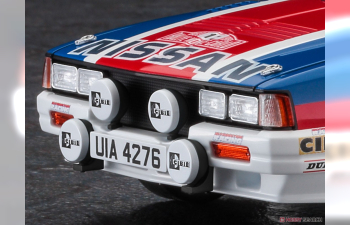 Сборная модель NISSAN 240rs (bs110) Team Nissan Europe (night Version) №12 Rally Carlo (1983) Timo Salonen - Seppo Harjanne