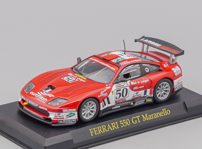 FERRARI 550 GT Maranello Le Mans #50 (2006), Ferrari Collection 61, red