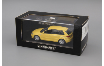 AUDI A3 Sportback (2004), yellow