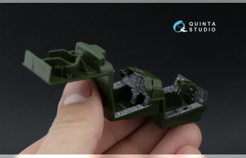 3D Декаль интерьера кабины AH-64A (Academy/Modelist) (малая версия)