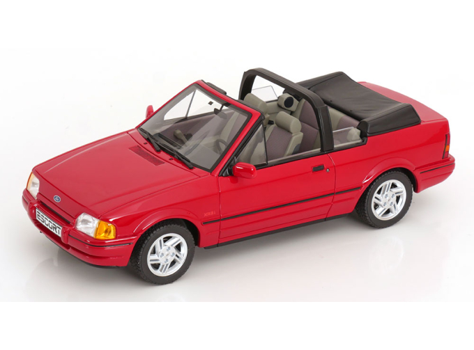 FORD Escort MK4 XR31 Cabriolet (1986), flamenco-red