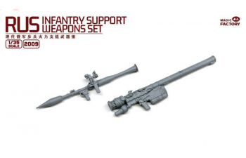 Сборная модель Российское пехотное оружие / RUS Infantry Support Weapons Set