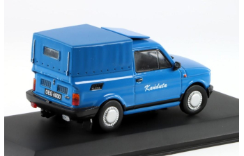 Polski FIAT 126P Pick-up , blue