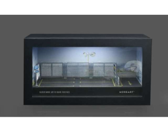 Diorama *Parking lot with light A*, various