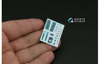 3D Декаль интерьера кабины МиГ-21БИС Ранний (с системой Лазурь-М) (Eduard) (с 3D-печатными деталями)