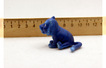 Фигурка Тигр голубой водяной (символ года 2022, синий)