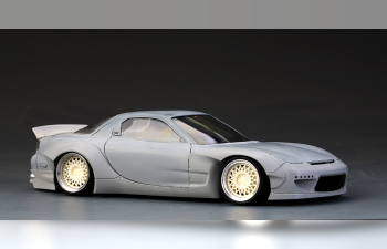 Конверсионный набор RB Mazda RX-7 Wide Body Kit для моделей Tamiya RX-7 Kit 24116 (Resin+PE+Metal parts +Decals)