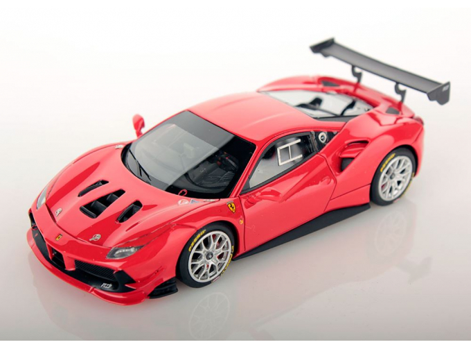 Ferrari 488 Challenge (rosso scuderia without livery)