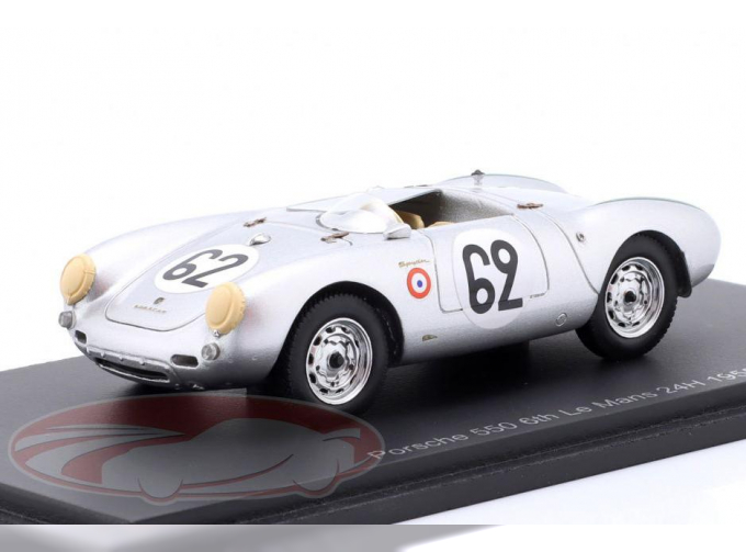 PORSCHE 550/4 RS 1500 Spyder №62 4th 24h LeMans Helm Glöckler, Jaroslav Juhan (1955)