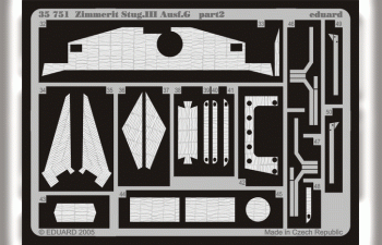 Фототравление для Zimmerit StuG. III Ausf. G