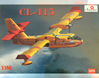 Сборная модель Канадский пожарный самолет-амфибия Canadair Cl-415