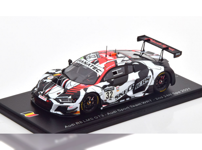 AUDI R8 LMS GT3 N°32 24H SPA VANTHOOR / VAN DER LINDE / WEERTS(2021)