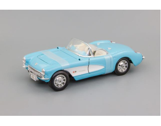 CHEVROLET Corvette (1957), Light Blue