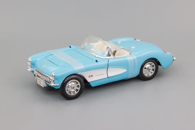 CHEVROLET Corvette (1957), Light Blue