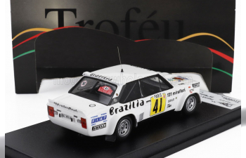 FIAT 131 Abarth (night Version) №1 Rally Montecarlo (1978) Patrick Lier - Jean Robert Corthay, White