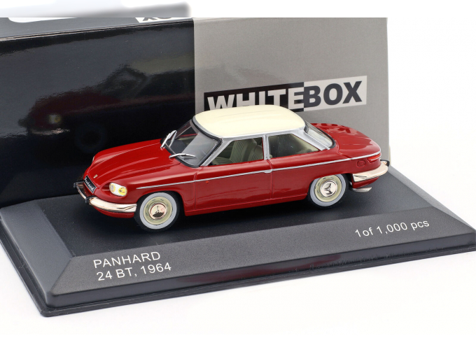 PANHARD 24 BT 1964 Dark Red/Beige