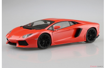 Сборная модель Lamborghini Aventador Orange pearl '11