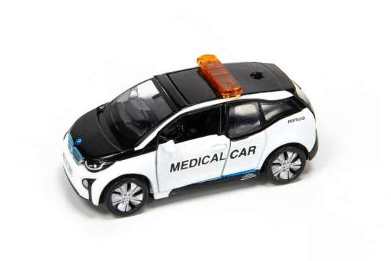 BMW i3 Medical Car (3 inch), white / black