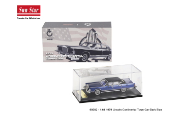 LINCOLN Continental Town Car (1979), blue