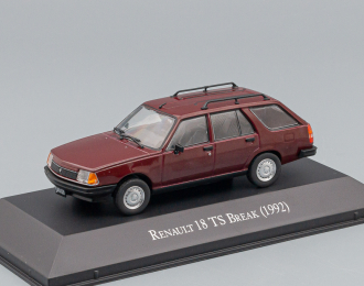 RENAULT 18 TS Break (1992), dark red