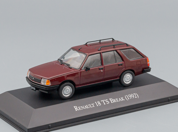 RENAULT 18 TS Break (1992), dark red